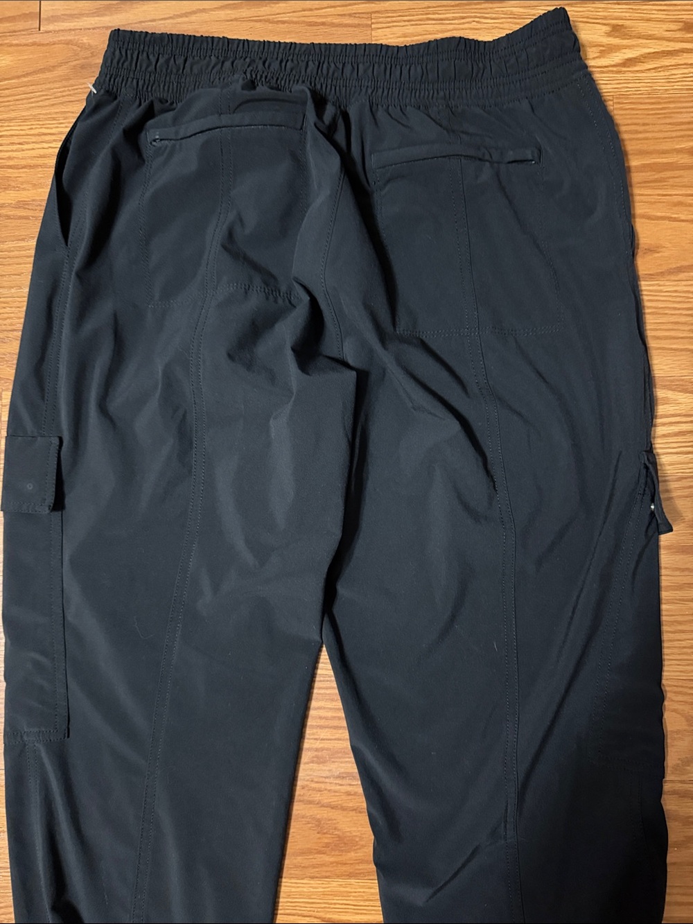 Athleta Navy Cargo Jogger Pants - Picture 4 of 4